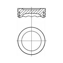 Bravo Marea 1,4 12v Mäntä 24102 STD 82mm