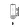Imuventtiili 32.7x5.5x109.3mm, Dacia/Nissan/Renault